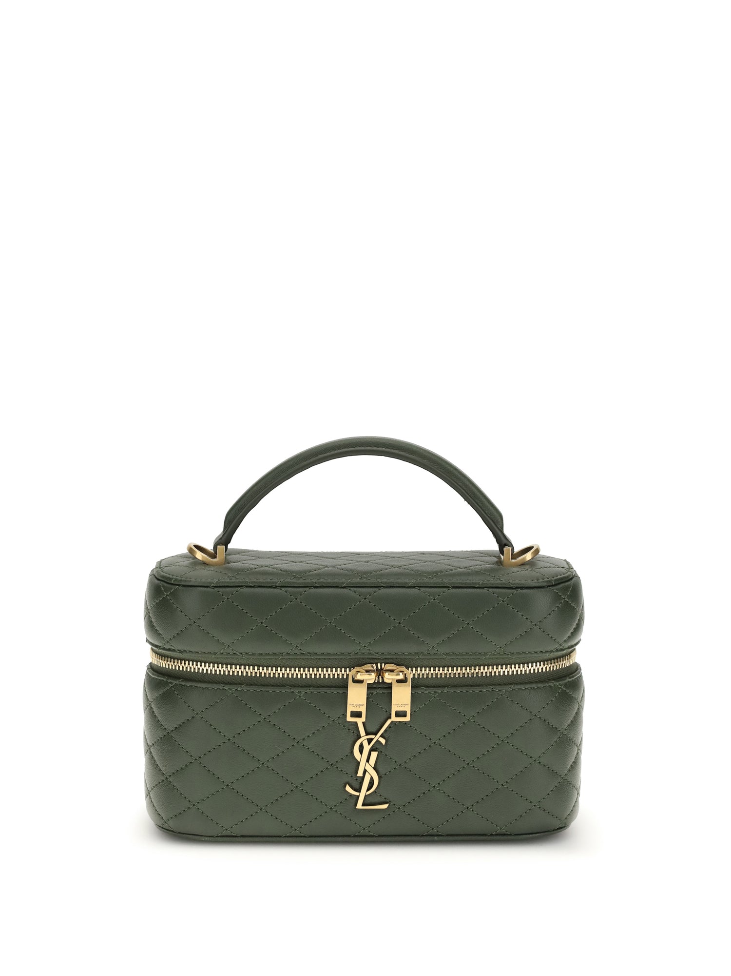 SAINT LAURENT OS vanity gaby leather handbag