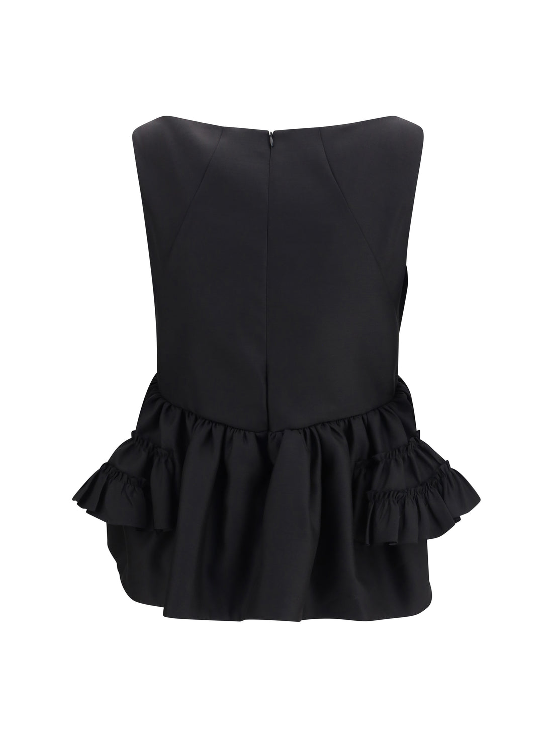 DRIES VAN NOTEN 40 ruffled peplum top