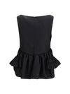 ruffled peplum top