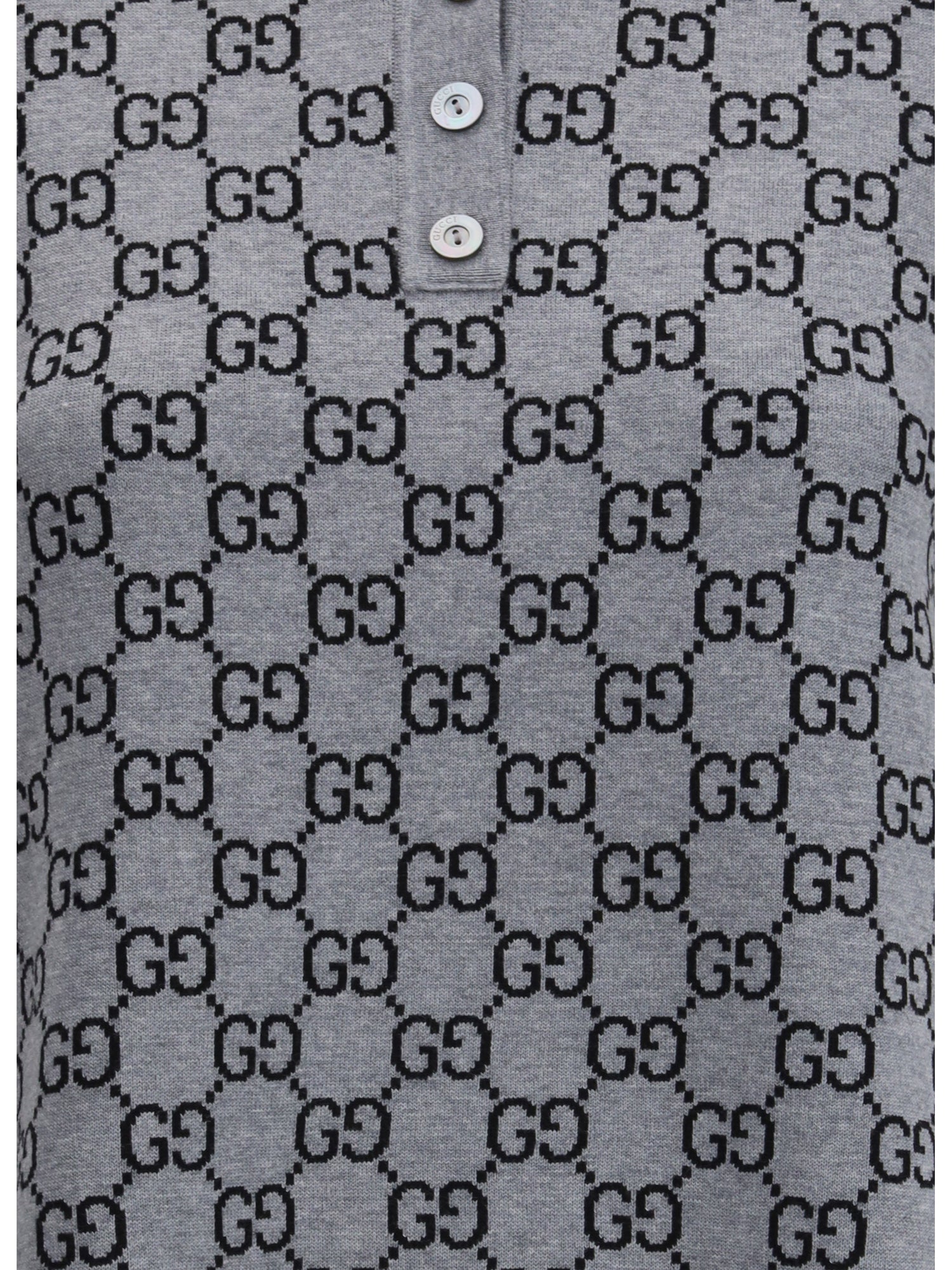 GUCCI M gg supreme polo dress