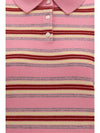 college striped polo sweater