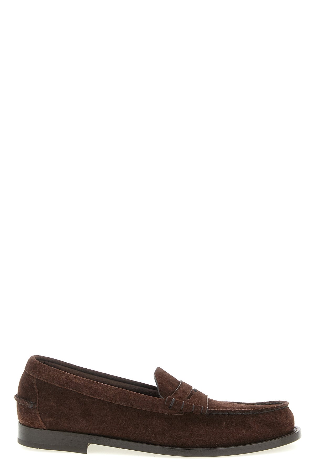 rowley suede loafers