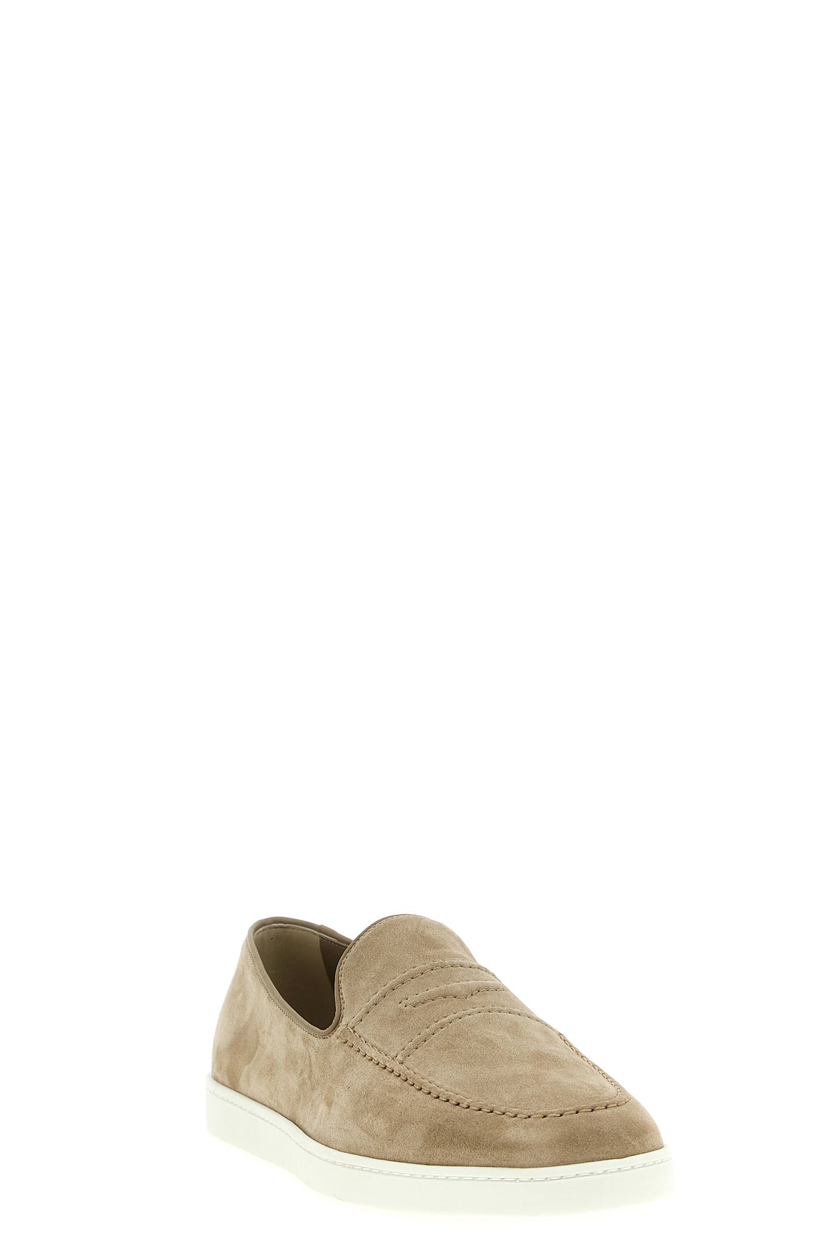 slip on suede loafers