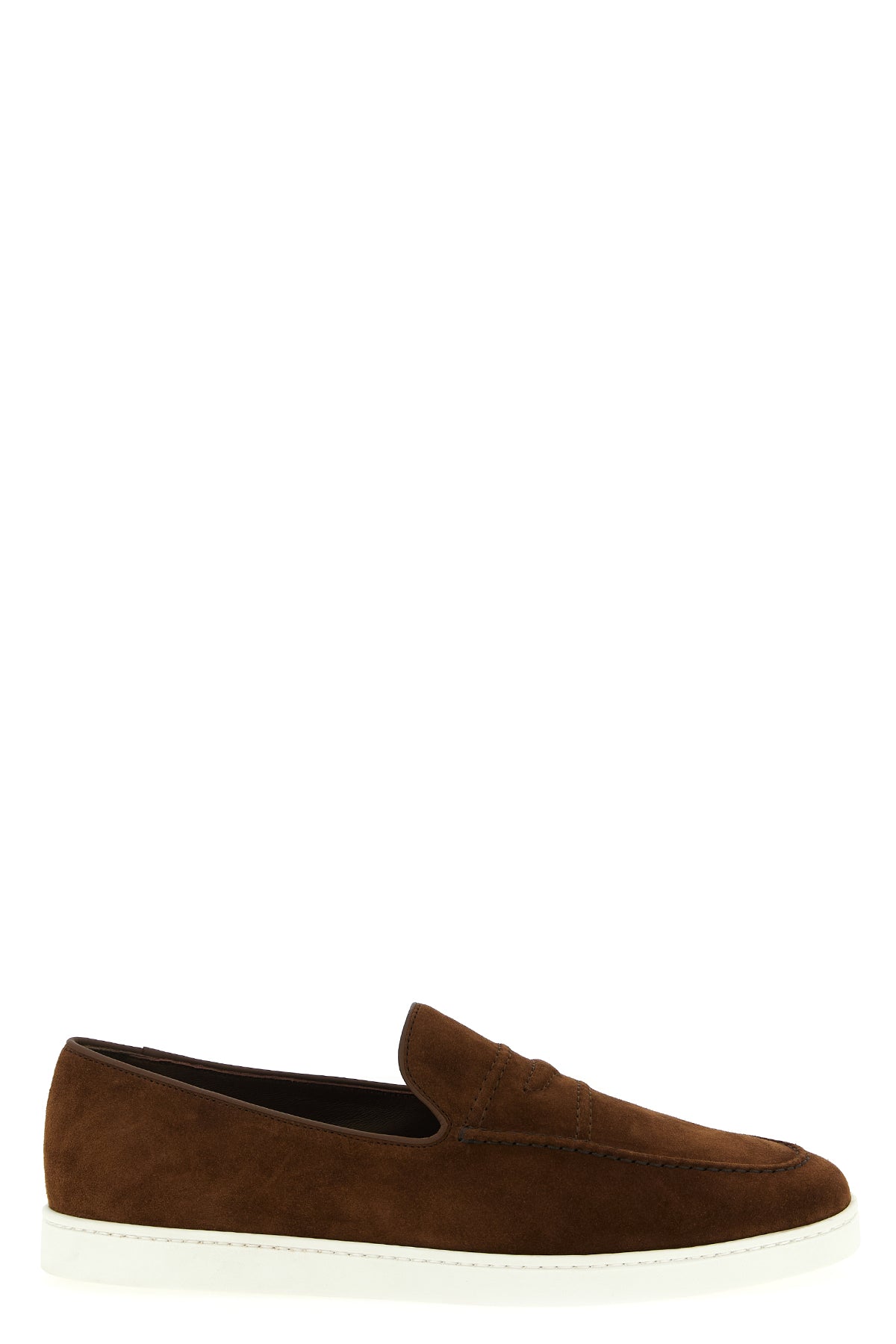slip on suede loafers
