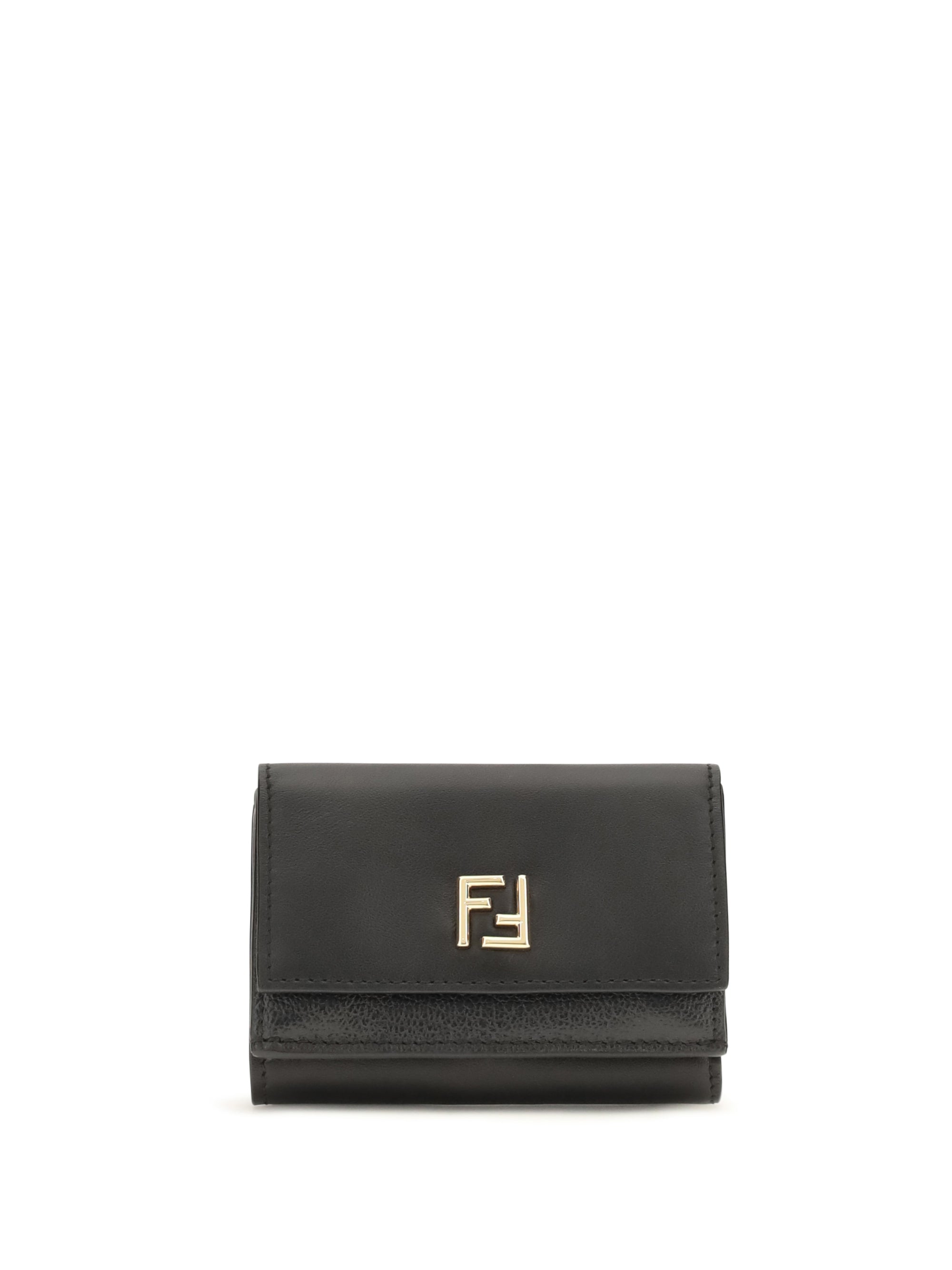 ff mini trifold leather wallet