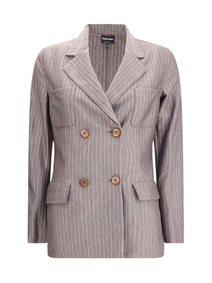 GIORGIO ARMANI 42 double-breasted blazer