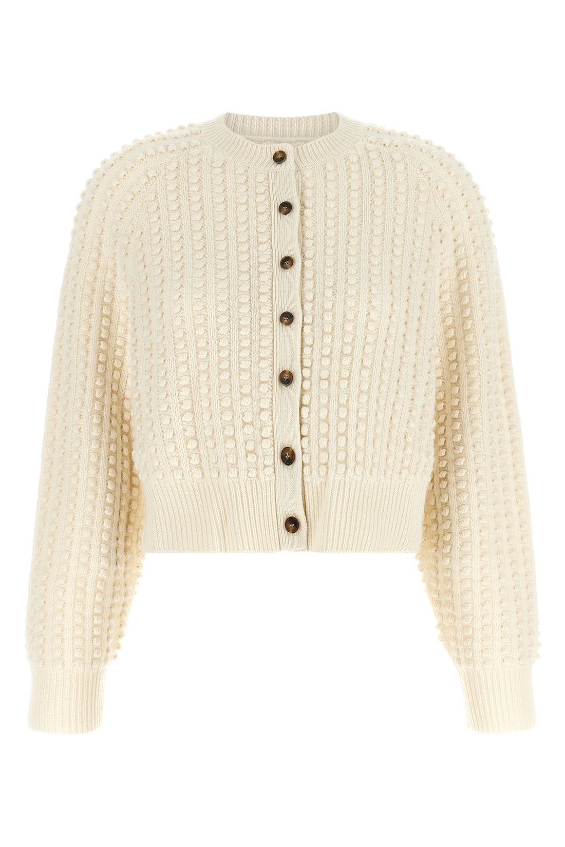 LOULOU DE SAISON M the loulou studio edie cardigan redefines contemporary knitwear through compac