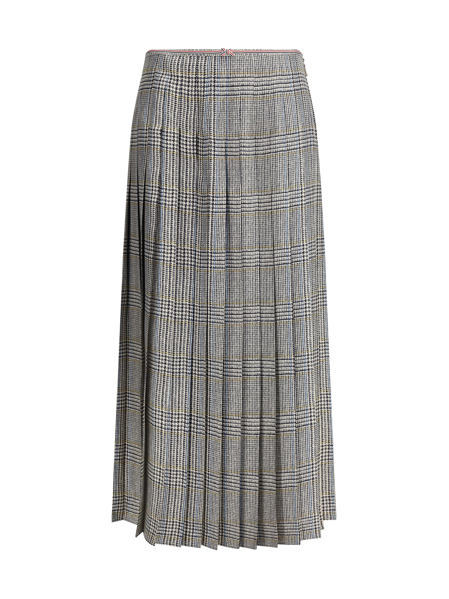 THOM BROWNE 40 silk tweed skirt