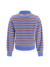 college striped polo sweater