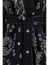 bandana jacquard coat