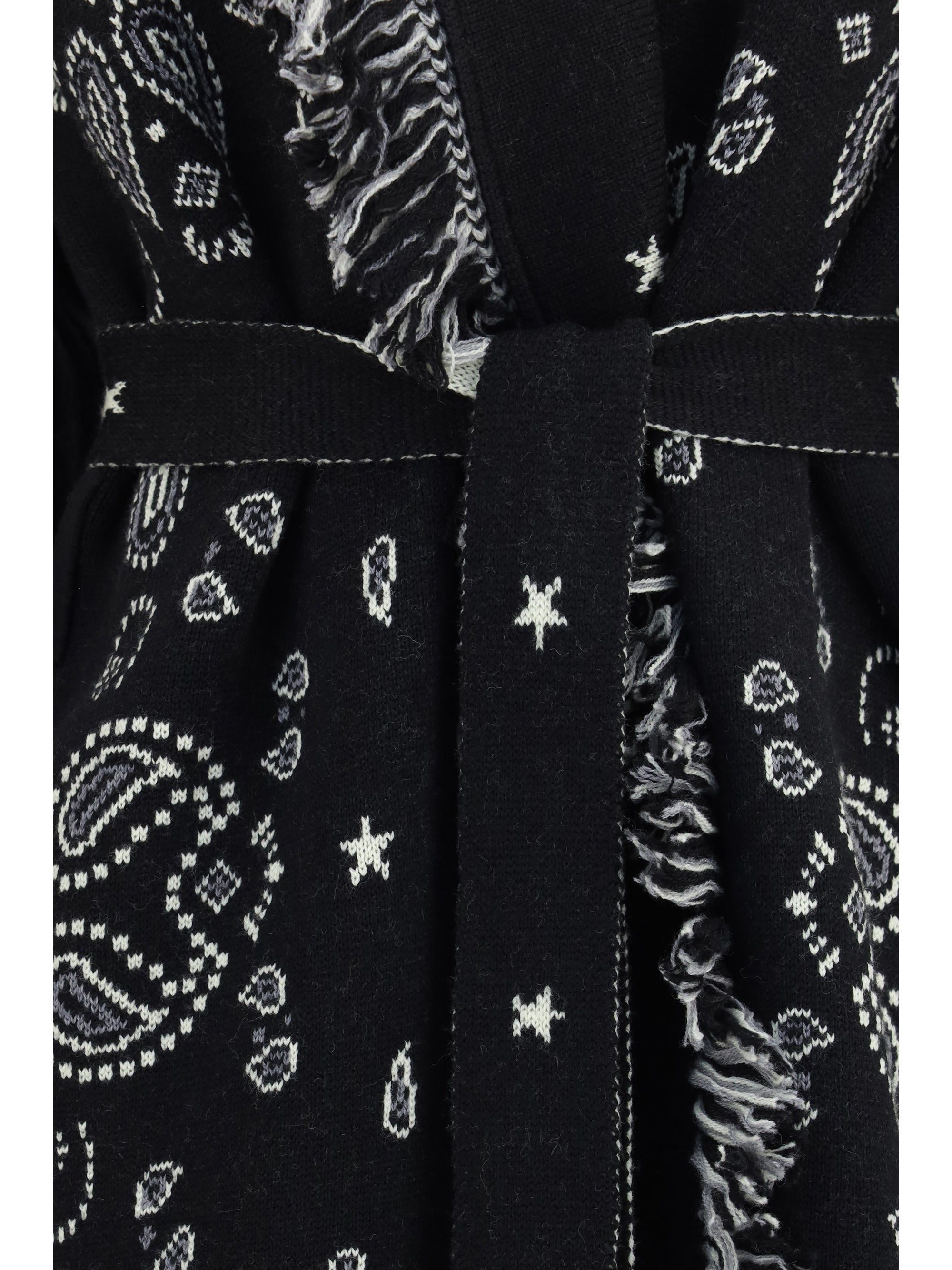 bandana jacquard coat