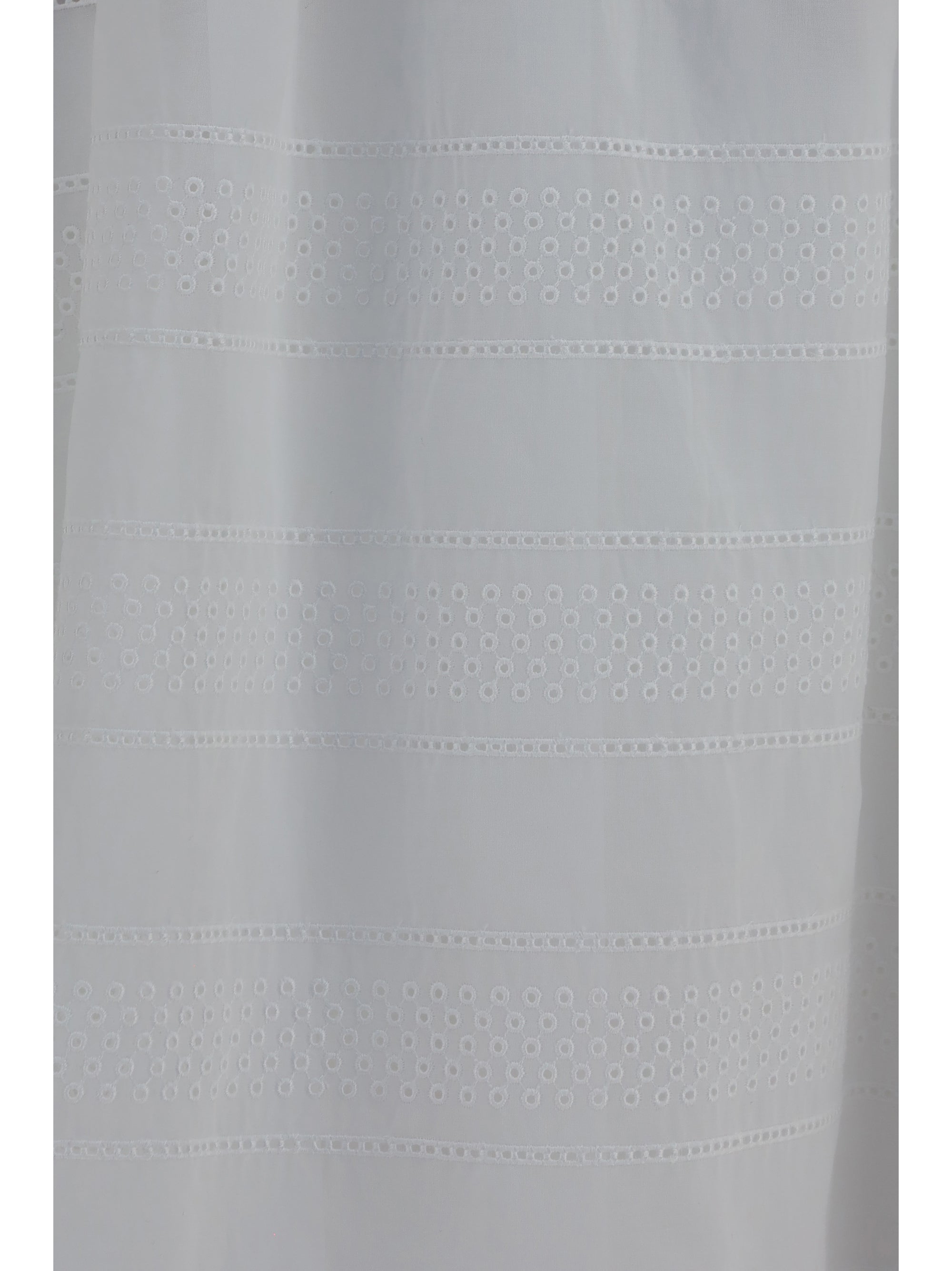 long broderie anglaise skirt