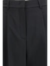 wide-leg pleated pants