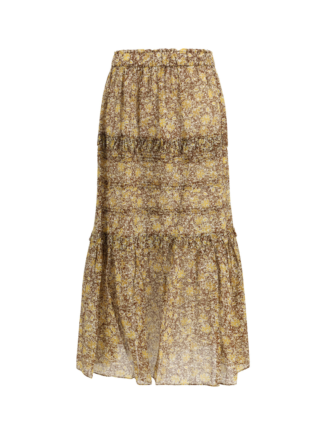 MARANT ETOILE 34  volomia long ruffled skirt