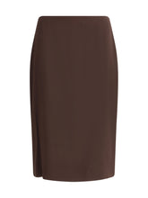 TOM FORD 40 satin midi skirt