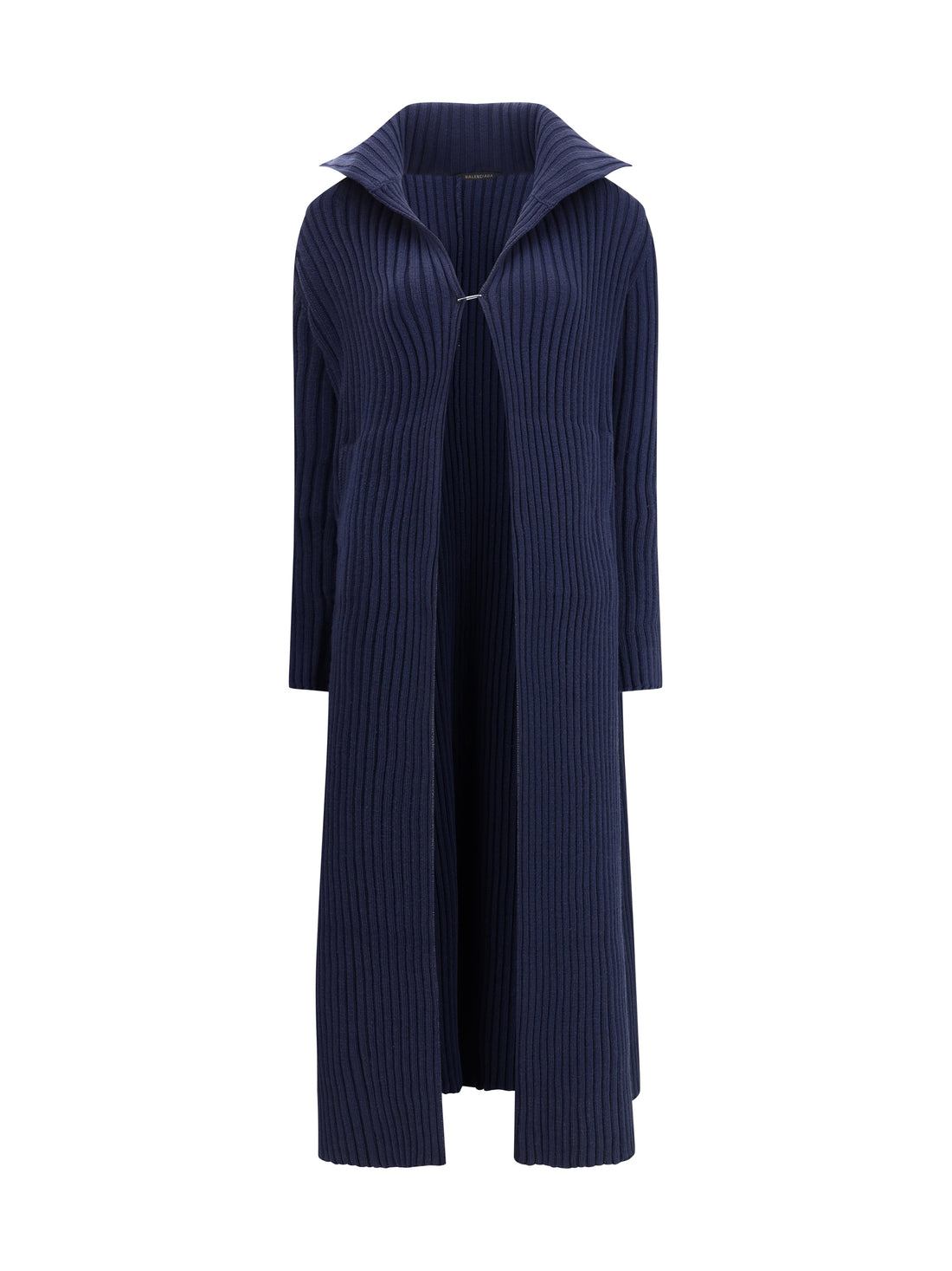 BALENCIAGA S ribbed shawl-collar cardigan 