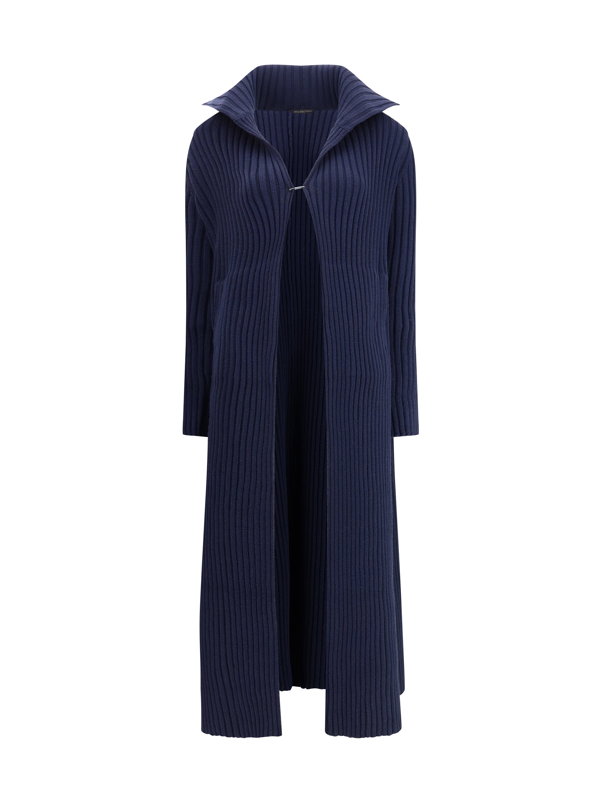 BALENCIAGA S ribbed shawl-collar cardigan 