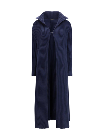 BALENCIAGA S ribbed shawl-collar cardigan 
