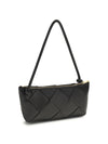 woven leather clutch