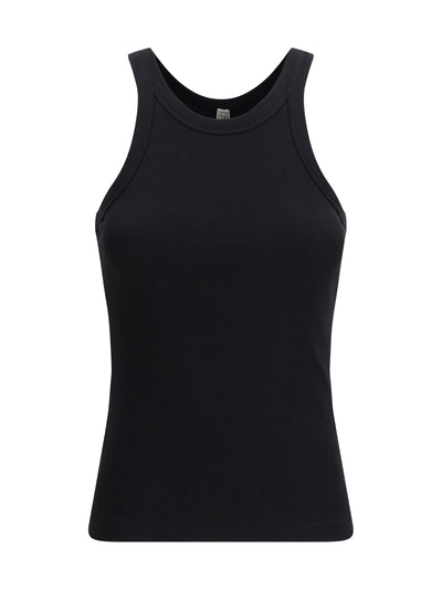 ribbed cotton tank top