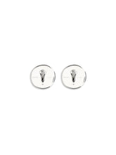 PHOEBE PHILO OS medallion earrings