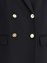 VERSACE 42 wool and cachemire double-breasted coat