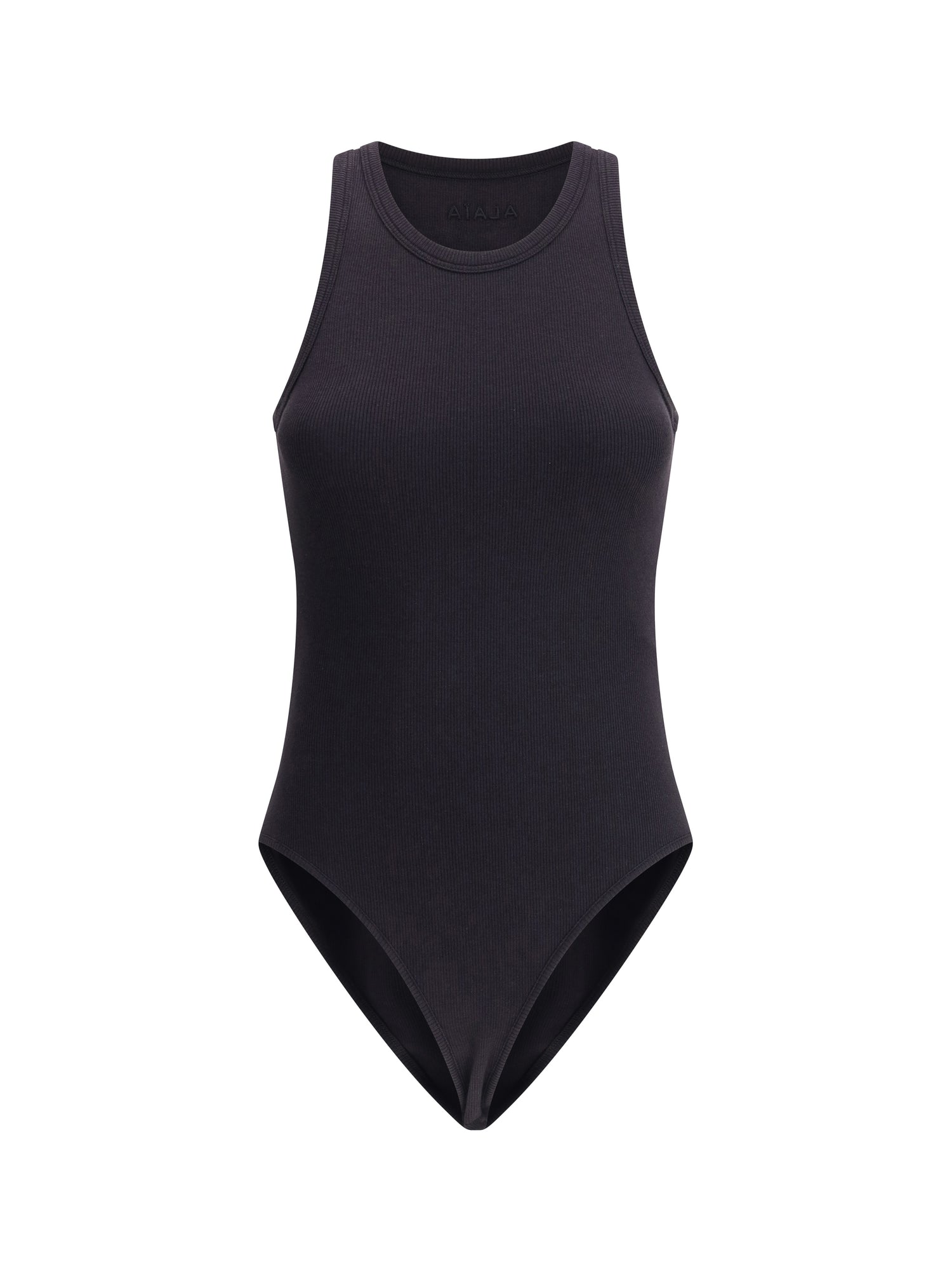 ALAIA 38 halter ribbed bodysuit