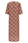 long dress in silk