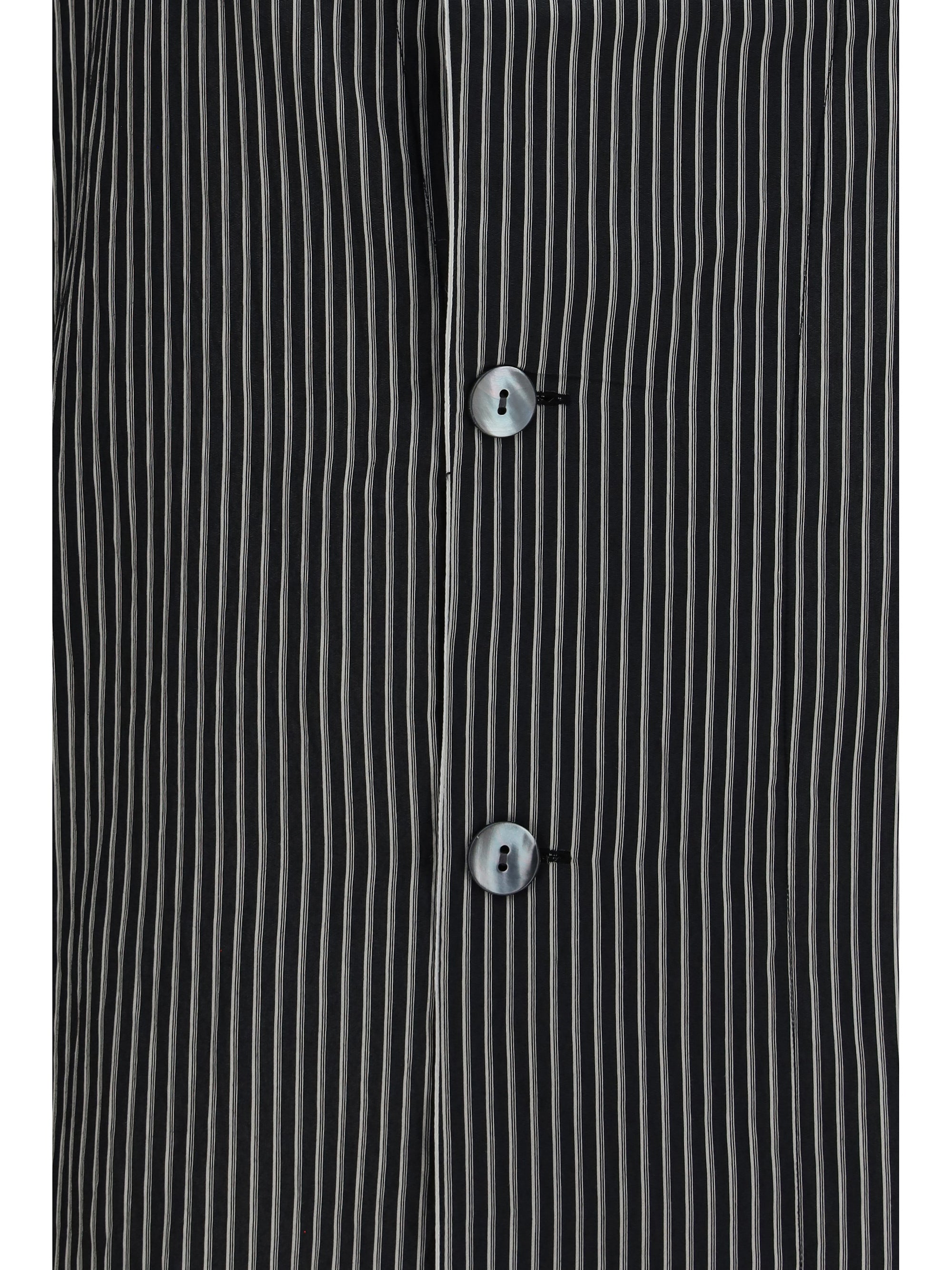 striped viscose shirt