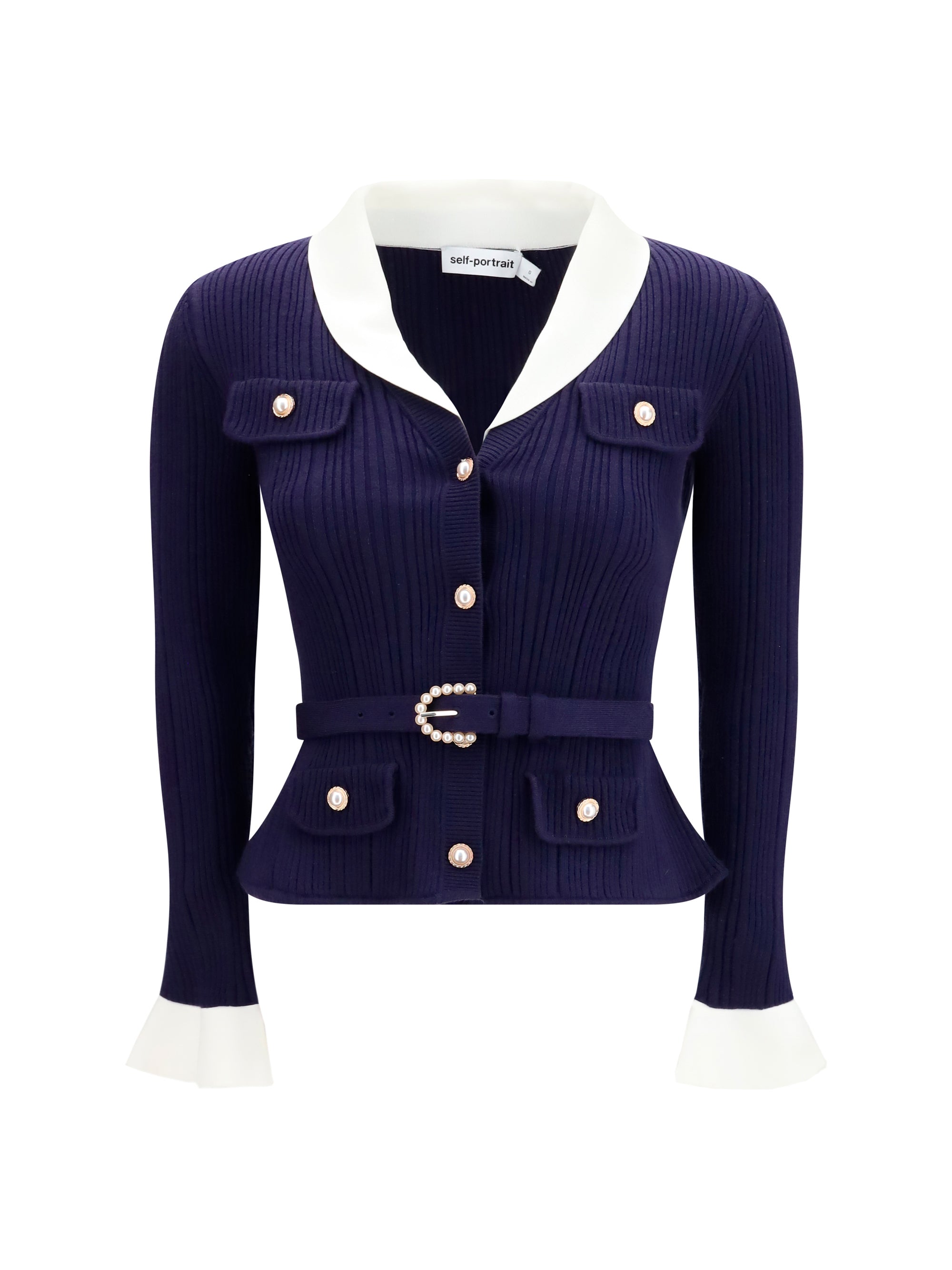 ribbed cardigan
