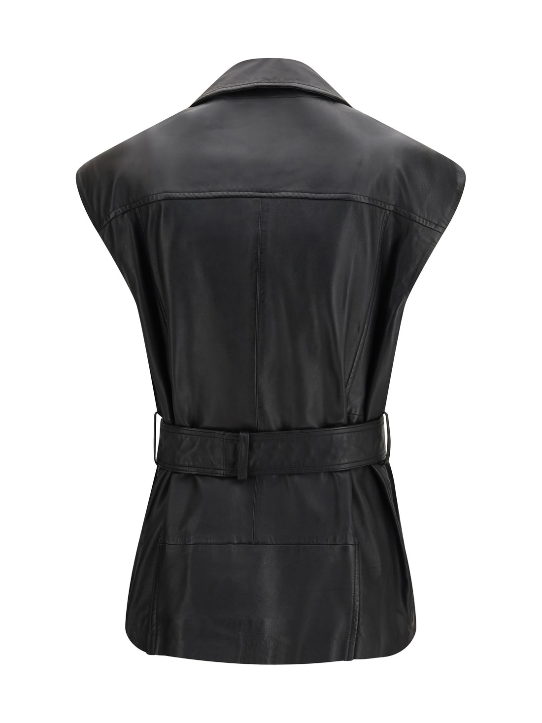 PINKO 38 gypsy biker-style vest