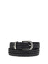 BRUNELLO CUCINELLI M braided stretch leather belt