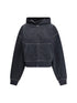 ACNE STUDIOS S cropped zip-up hoodie