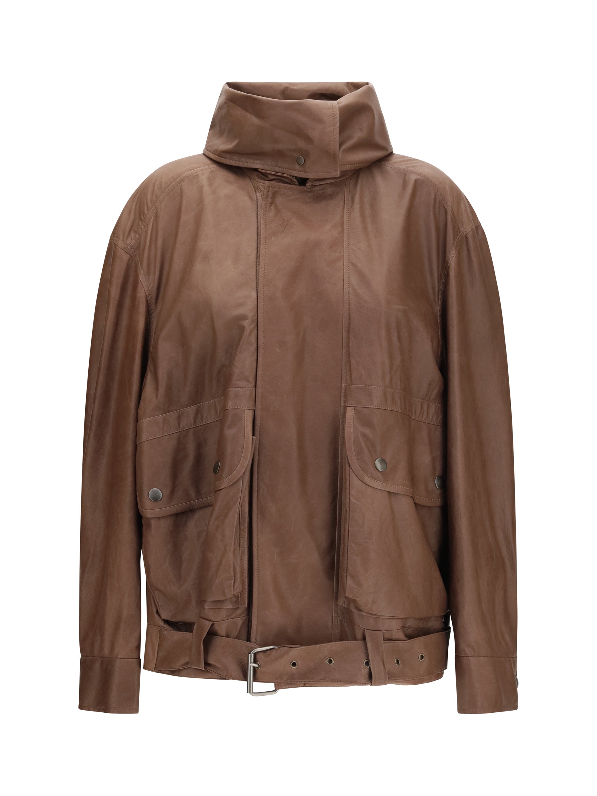 isa leather jacket