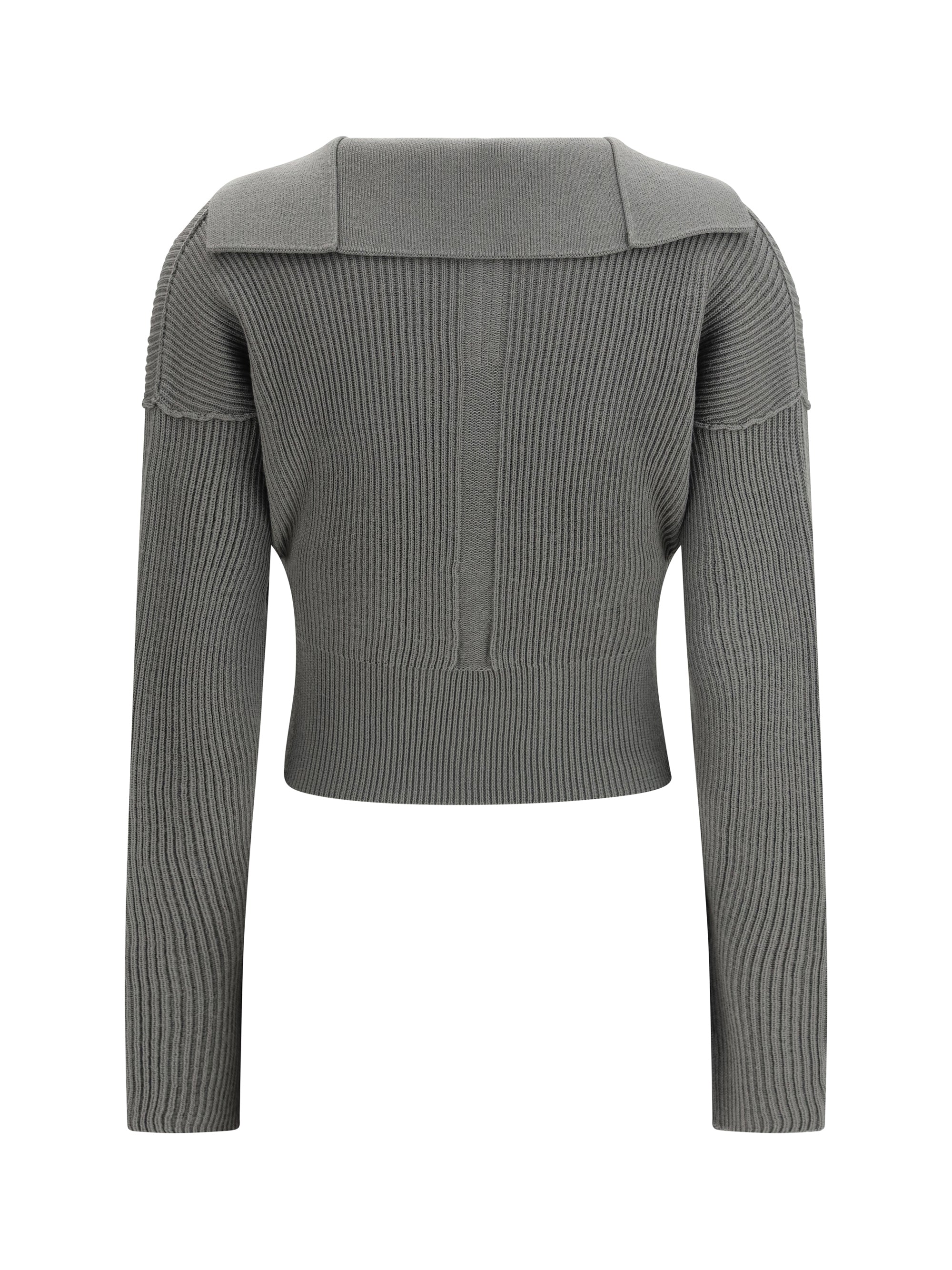 euca virgin wool sweater with v neck