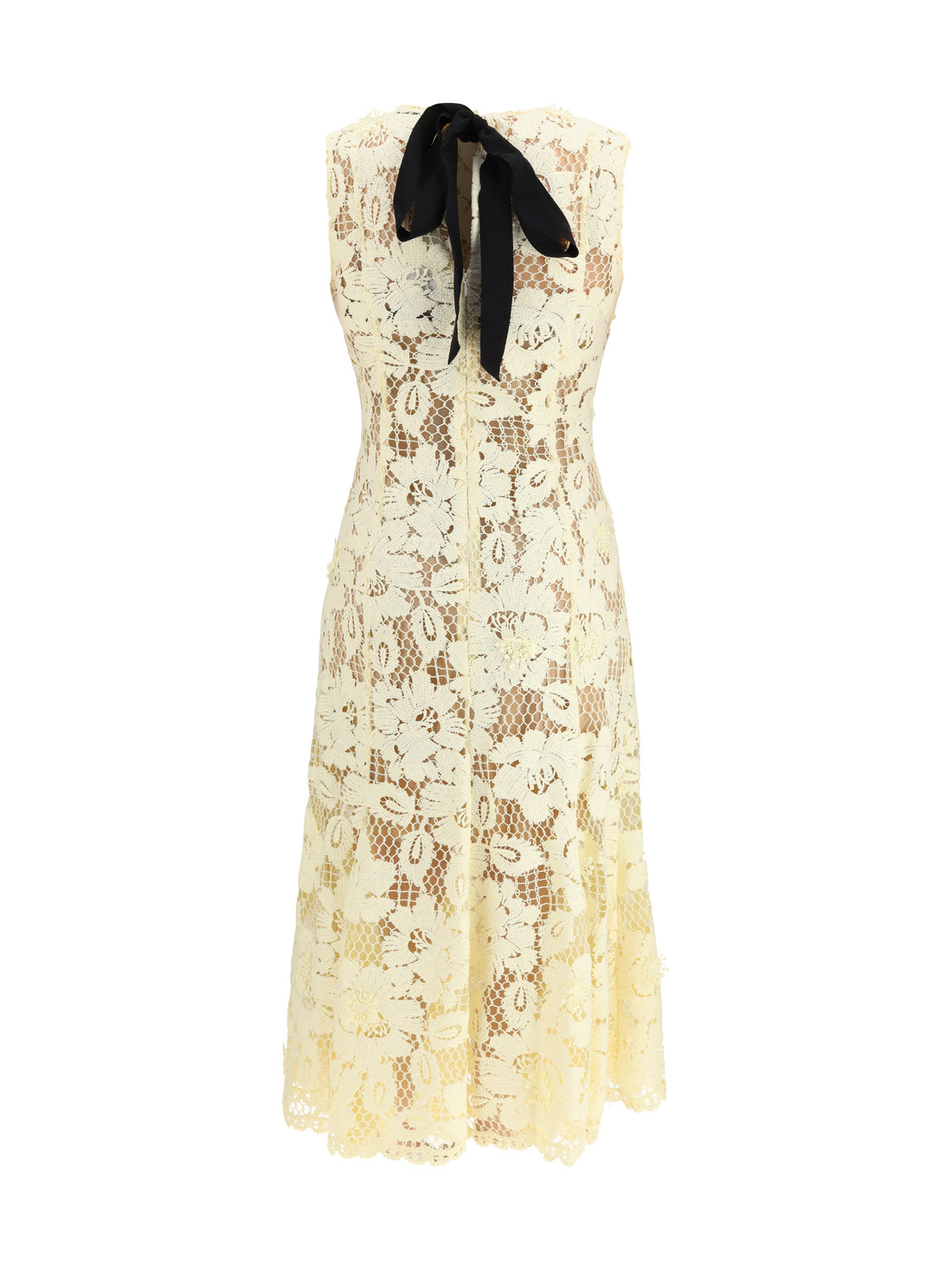 SELF-PORTRAIT 6 crochet lace midi dress