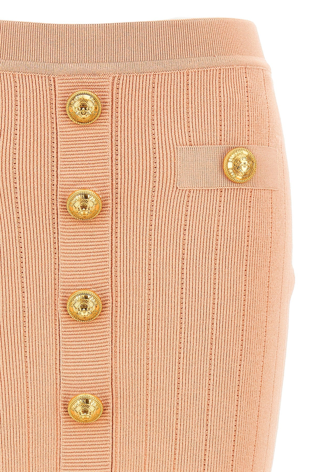 stretch viscose blend skirt
