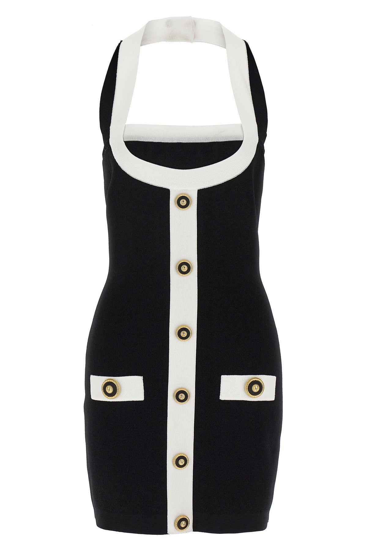 dress in stretch viscose blend