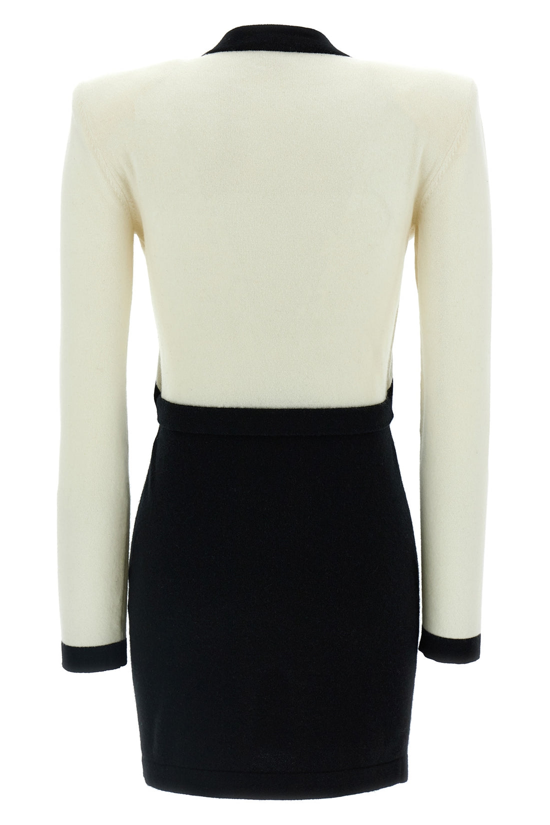 BALMAIN 34 wool and cashmere blend dress
