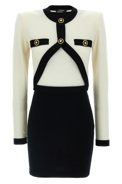 wool and cashmere blend dress
