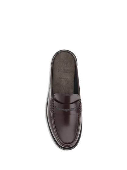 BRUNELLO CUCINELLI 40 sabot loafers