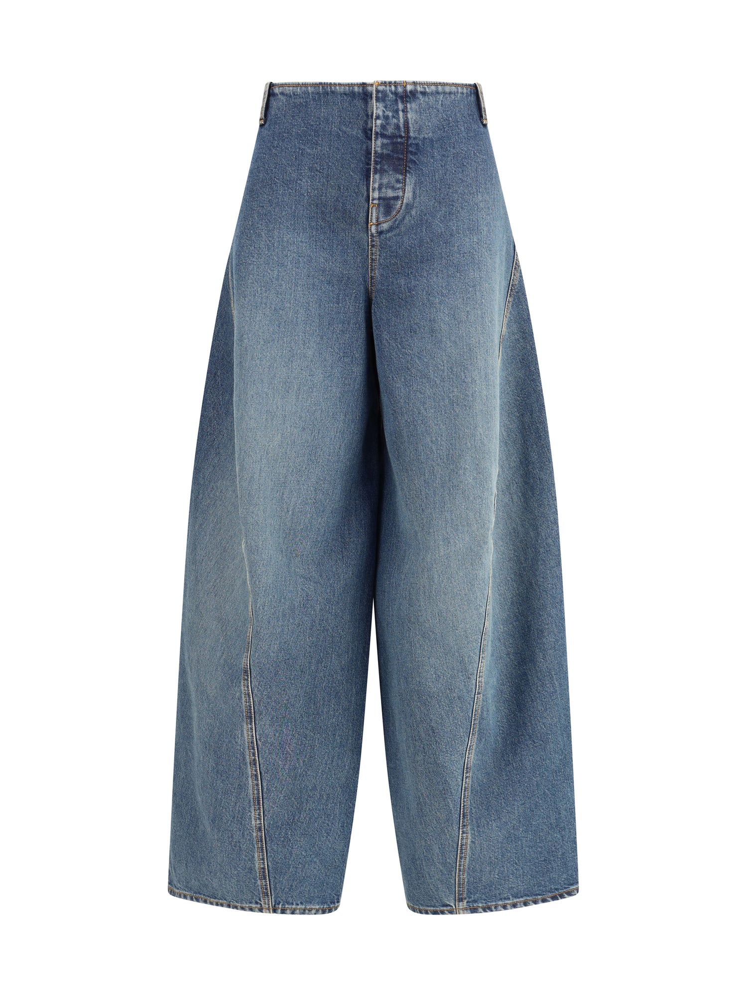 ALAIA 36 cargo trousers in denim