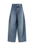 ALAIA 36 cargo trousers in denim