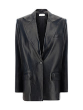 MAGDA BUTRYM 34 leather blazer jacket
