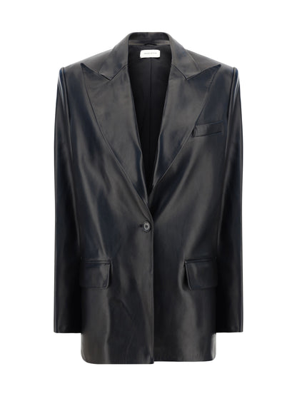 MAGDA BUTRYM 34 leather blazer jacket