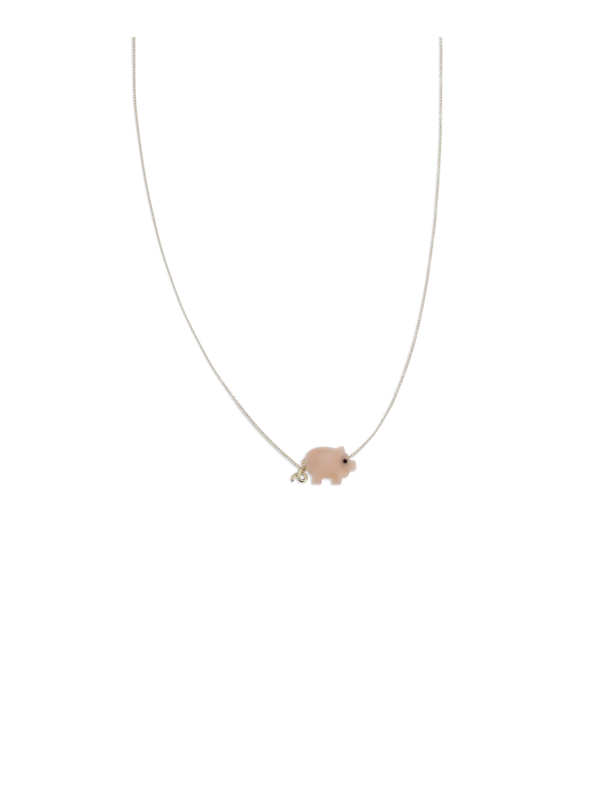 piggy necklace