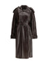MAX MARA SPORTMAX 42 bairo long trench coat