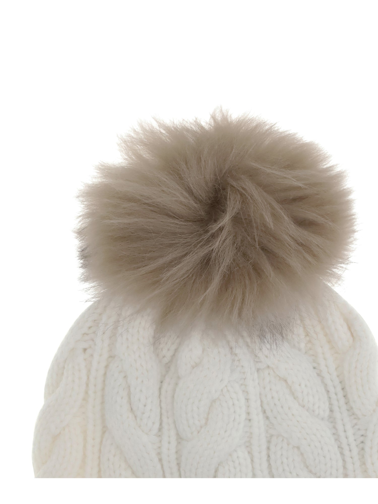 MONCLER GRENOBLE OS beanie hat with pon pon