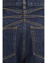 ALAIA 38 rounded denim pants 