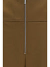 wide balloon-fit zip pants